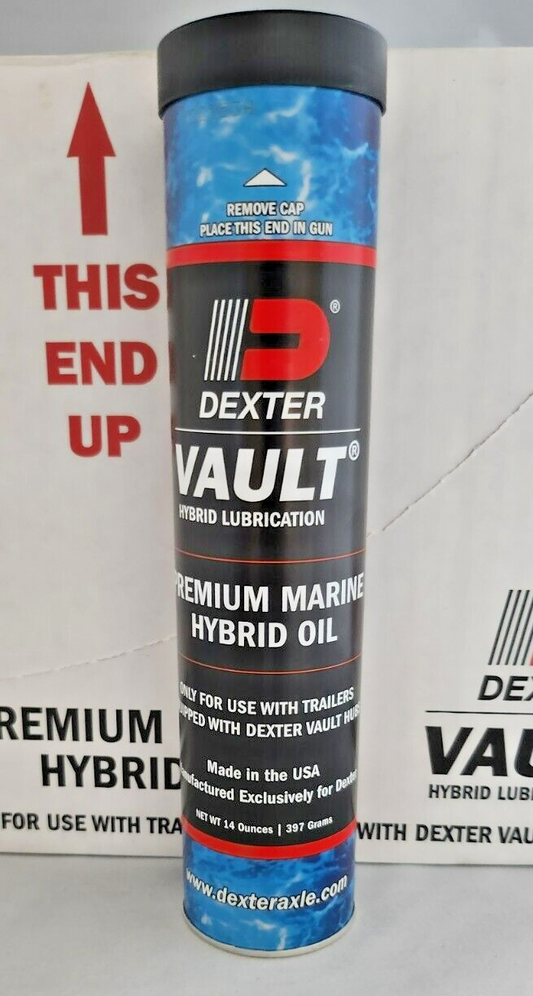 Dexter Vault Hybrid Lubrication Oil Boat Trailer Buddy Hub UFP Bearing Grease